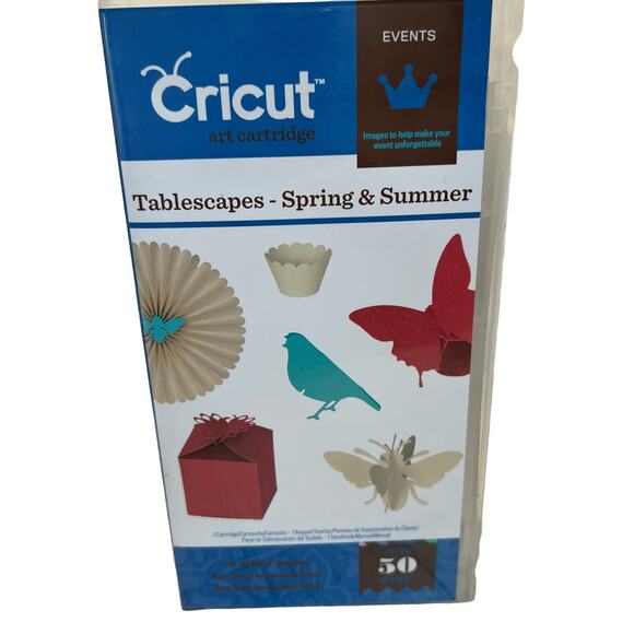 Cricut Solutions Tablescapes Spring & Summer Scrapbooking 2011 Paper Crafts Lace - Picture 1 of 5